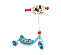 Mondo Toys My First Mickey Scooter - 3-Wheel Toddler Scooter with Adjustable Handlebar & Storage Bag - Disney Mickey Mouse Ride-On for Girls & Boys Ages 2+ (Model 28689, Multi-Coloured)
