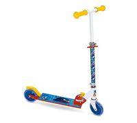 Mondo Toys Sonic Aluminium Scooter - Foldable 2-Wheel Kids’ Scooter with Extra-Grip Plate & Adjustable Handlebar - Model 28708