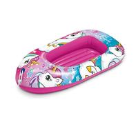 Mondo Toys - Unicorn Boat - Inflatable Base, Inflatable Boat, Size 112 cm - PVC Heat Sealed Resistant - 16938