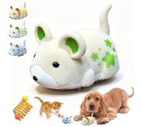 mondpfote 2026 New Active Hamster Indoor Dog Toy, Interactive Dog Toys, Electronic Hamster Dog Chase Toy for Small Medium Large Puppies, Motion Activated Self Playing Pet Toy for Indoor Use (Green)