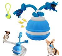 mondpfote Interactive Smart Rolling Pet Ball, Moving Dog Toy, Interactive Dog Toys, Usb Rechargeable Durable Chew-Proof Design With 3 Smart Modes Eep Your Dog Calm, Engaged & Satisfied (Blue,1PC)