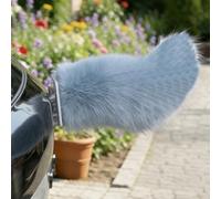 mondpfote Remote Control Electric Car Tail,Cute Fuzzy Wagging Moving Tail for Car Exterior Decoration,Handmade Rechargeable Auto Trunk Charm,Cosplay Accessory (13)