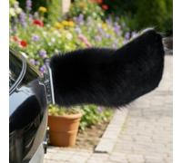 mondpfote Remote Control Electric Car Tail,Cute Fuzzy Wagging Moving Tail for Car Exterior Decoration,Handmade Rechargeable Auto Trunk Charm,Cosplay Accessory (14)