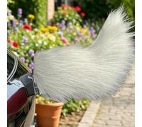 mondpfote Remote Control Electric Car Tail,Cute Fuzzy Wagging Moving Tail for Car Exterior Decoration,Handmade Rechargeable Auto Trunk Charm,Cosplay Accessory (17)