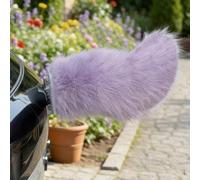 mondpfote Remote Control Electric Car Tail,Cute Fuzzy Wagging Moving Tail for Car Exterior Decoration,Handmade Rechargeable Auto Trunk Charm,Cosplay Accessory (12)