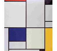 mondrian tableau Art Poster Print A4