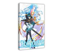 MONDSKL Anime Wistoria:Wand And Sword Canvas Poster Wall Art Decor Print Picture Paintings for Living Room Bedroom Decoration 16x24inch(40x60cm)