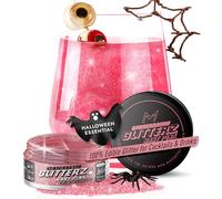 MONÉGASQUE Baby Pink Edible Glitter for Drinks 10g - Edible Glitter for Cakes Decorations & Cocktails - Halloween Food Colouring Dust & Shimmer for Drinks - Cocktail & Pink Drink Shimmer Spray