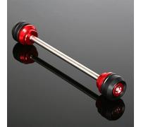 Moneky125 Accessories CNC Front Wheel Fork Axle Frame Slider Crash Falling Protection Compatible with DAX ST125 Monkey 125 Z125MA 2018-2024 Red