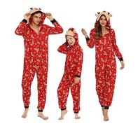MoneRffi Christmas Pajamas for Family,Matching Family Christmas Pyjamas Set,Matching Xmas PJs for Couples Women Men Kids Baby(Pajamas-16,Men,L)
