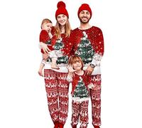 MoneRffi Christmas Pajamas for Family,Matching Family Christmas Pyjamas Set,Matching Xmas PJs for Couples Women Men Kids Baby(Pajamas-19,Men,S)