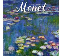 Monet 2027 Calendar | Square Wall Calendar | Art & Artist Gift | Plastic Free Packaging | by Avonside Publishing