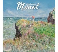 Monet 2026 Calendar | Square Wall Calendar | Art & Artist Gift | Plastic Free Packaging | by Avonside Publishing