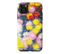 Monet Colourful Garden Chrysanthemums Classic Floral Art Case for iPhone 11 Pro Max