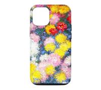 Monet Colourful Garden Chrysanthemums Classic Floral Art Case for iPhone 12/12 Pro