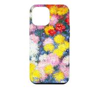 Monet Colourful Garden Chrysanthemums Classic Floral Art Case for iPhone 12 Pro Max
