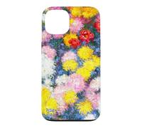 Monet Colourful Garden Chrysanthemums Classic Floral Art Case for iPhone 13
