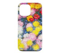 Monet Colourful Garden Chrysanthemums Classic Floral Art Case for iPhone 13 Pro Max