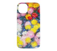 Monet Colourful Garden Chrysanthemums Classic Floral Art Case for iPhone 14 Plus