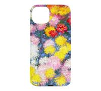Monet Colourful Garden Chrysanthemums Classic Floral Art Case for iPhone 15 Plus