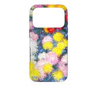 Monet Colourful Garden Chrysanthemums Classic Floral Art Case for iPhone 17 Pro