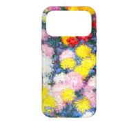 Monet Colourful Garden Chrysanthemums Classic Floral Art Case for iPhone 17 Pro Max