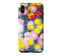 Monet Colourful Garden Chrysanthemums Classic Floral Art Case for iPhone XS Max