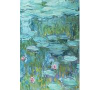 Monet Journal #11: Cool Artist Gifts - Nymphéas. Water Lilies Claude Monet Notebook Journal To Write In 6x9" 150 Lined Pages