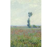 Monet Journal #13: Claude Monet Notebook Journal To Write In 6x9" 150 Lined Pages - Poppy Field - Cool Artist Gifts