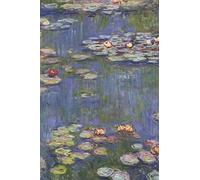 Monet Journal #4: Cool Artist Gifts - Water Lilies Claude Monet Notebook Journal To Write In 6x9" 150 Lined Pages