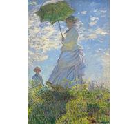 Monet Journal #5: Cool Artist Gifts - Woman with a Parasol. Madame Monet and Her Son Claude Monet Notebook Journal To Write In 6x9" 150 Lined Pages