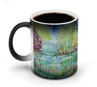 Monet Painting Thermo Sensitive Tea Cup with Hidden Pattern
