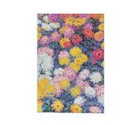 Monet’s Chrysanthemums Mini Unlined Hardback Journal (Elastic Band Closure)