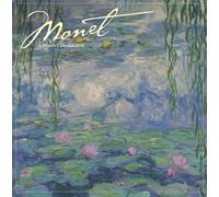 Monet Square Wall Calendar 2026