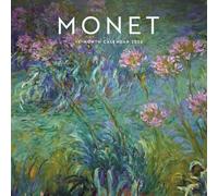 Monet Square Wall Sunday Start Calendar