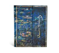 Monet, Water Lilies (Embellished Manuscripts Collection) Ultra Unlined Hardcover Journal: Unlined Ultra