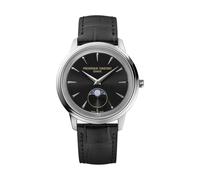 Moneta Moonphase - female - FREDERIQUE CONSTANT - Watches - Black - ONE SIZE - Accessories ONE SIZE