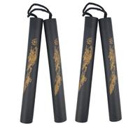 Monetais 2Pcs Nunchucks for Kids, Lightweight Safe Foam Training Art Sticks for Kids/Beginner Practice