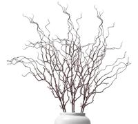 Monetais 3Pcs Branches for Vase, 47.2 Inch Antler Shaped Plastic Willow Branches Artificial Decorative Twigs for Flower Arrangement for Vase