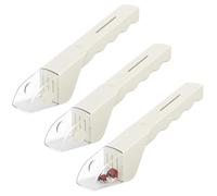 Monetais 3PCS Bug Catcher, Snappy Spider Catcher with Magnifying Glass, Non-Slip Humane Spider Trap for Indoor Use, White