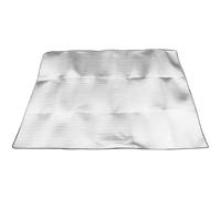 Monetais Camping Mat, 59x79 Inch Waterproof Double-Sided Aluminum Foil Insulated Sleeping Pad, Foldable Portable Tent Floor Mat for Picnic Beach