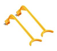 Monetais Golf Swing Guide Swing Alignment Corrector Training Aid for Beginners Professionals Memorise Golf Yellow 2PCS