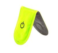 Monetais Safety Light Night Running Light LED Reflector Clip Reflective Magnetic Clip Strobe Multifunctional for Outdoor Sports Cycling Yellow