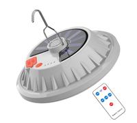 Monetais Solar Camping Light USB Rechargeable Tent Lantern Dimmable Work Light Power Bank for Hiking Emergency, solar lamp