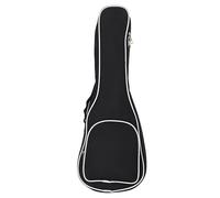 Monetais Ukulele Bag Case Guitar Gig Backpack Portable Cotton Nylon Padded Zipper Pockets with Handle for Concert Ukeleles 23 Inch Black Portable Ukulele Bag