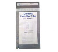 Monetique PSP180 180 x 300mm Clear Security Coin Sleeves (Pack of 100)