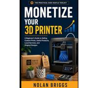 Monetize Your 3D Printer: A Beginner’s Guide to Selling Custom Prints, Useful Products, Local Services, and Original Designs (The Practical Side Hustle Toolkit)