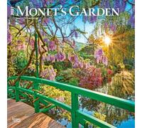 Monet's Garden 2027 12 X 24 Inch (Hanging) Monthly Square Wall Calendar Plastic-Free: Original BrownTrout-Kalender [Mehrsprachig] [Kalender]