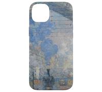 Monet's La Gare Saint-Lazare Case for iPhone 14 Plus