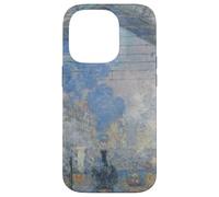 Monet's La Gare Saint-Lazare Case for iPhone 14 Pro
